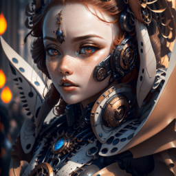 Steampunk Mecha Faery