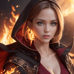 Female Elemental Mage