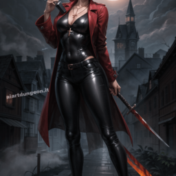 Female vampire hunter Van Helsing